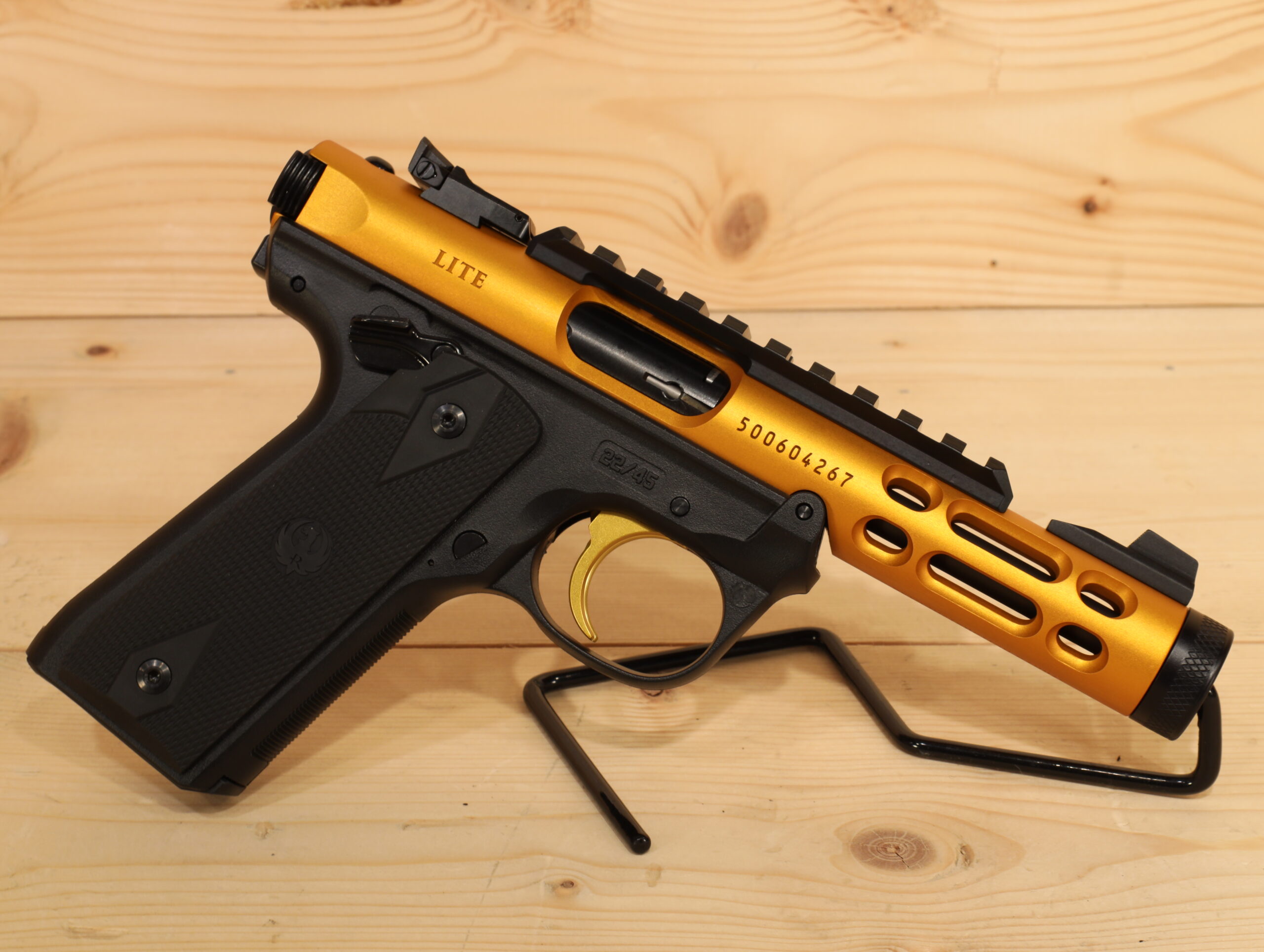 Ruger 22/45 MK IV Light 22 LR 4.4" barrel