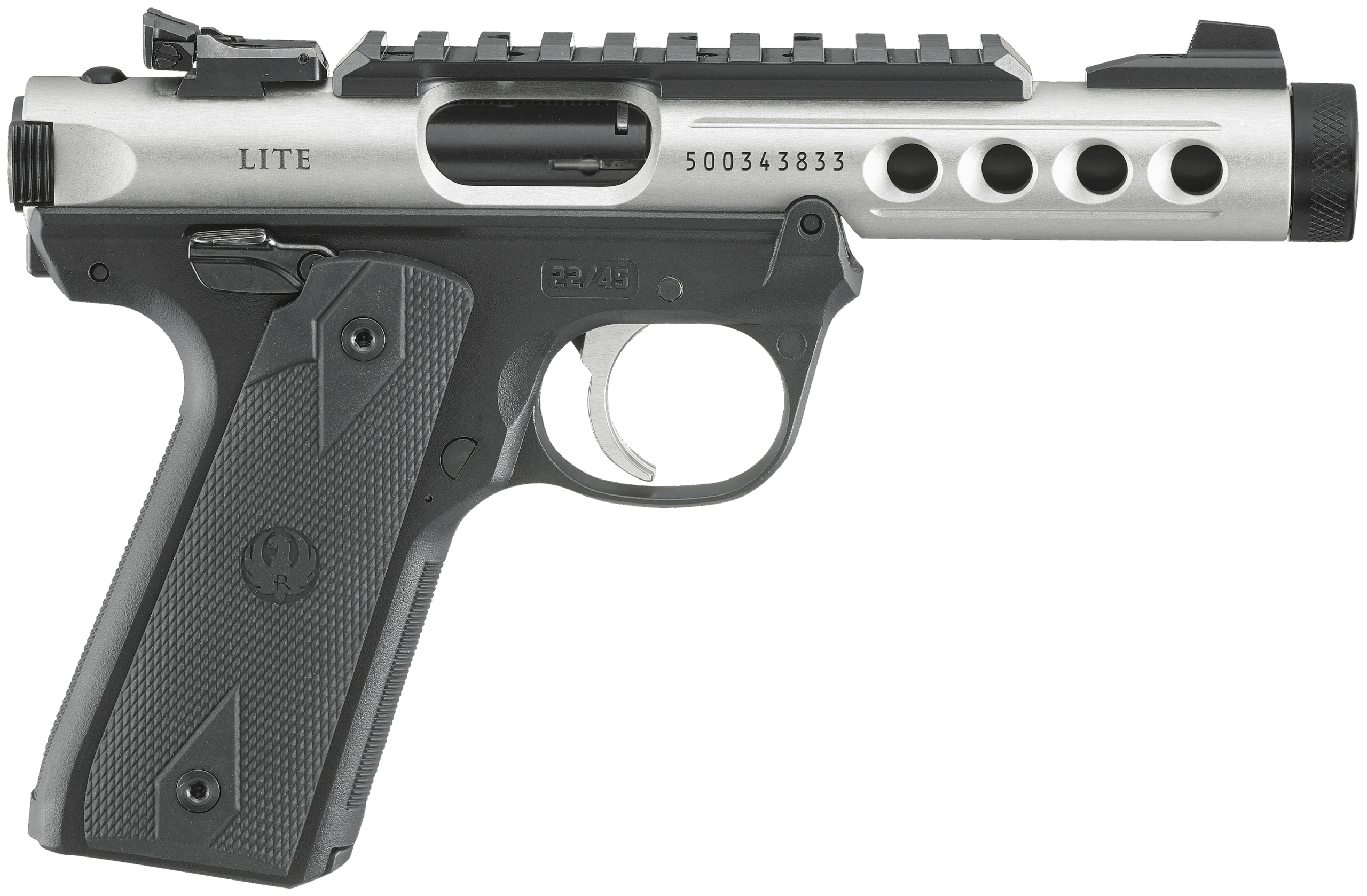 Ruger 22/45 MK IV Light 22 LR 4.4" barrel