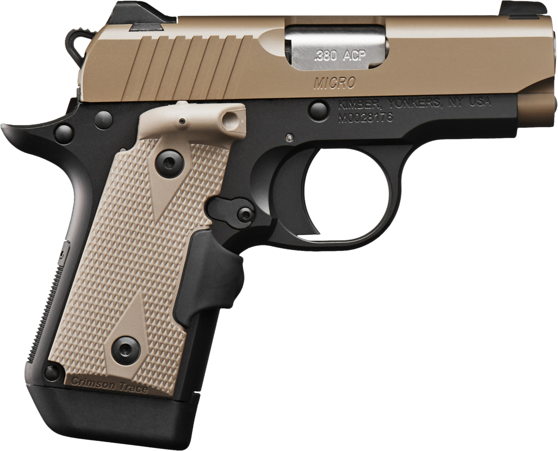 Kimber Micro 380 Desert Tan 2.75" barrel