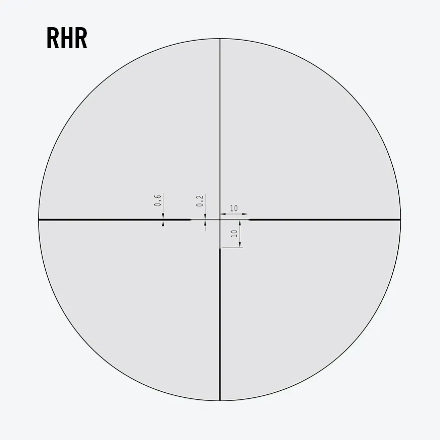 Riton Rifle Scope 1 Primal 3-9x40 (1P39AS23)