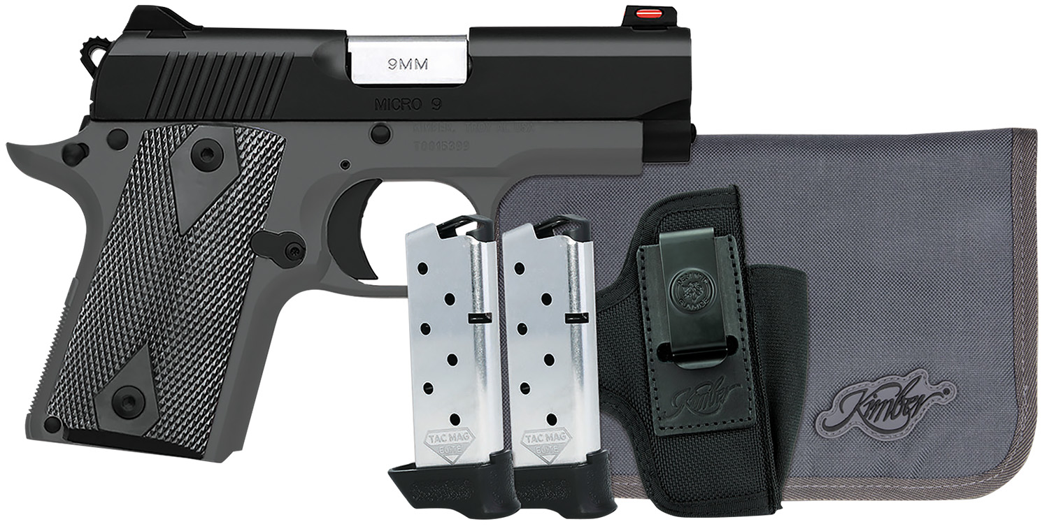 Kimber Micro 9 3.1" barrel Shadow Ghost RTC bundle