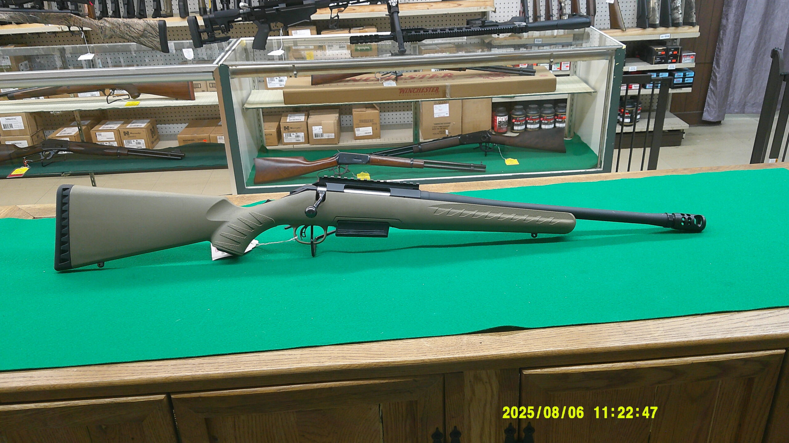 Used Ruger American 450 BM 16" Barrel W/Muzzle Break