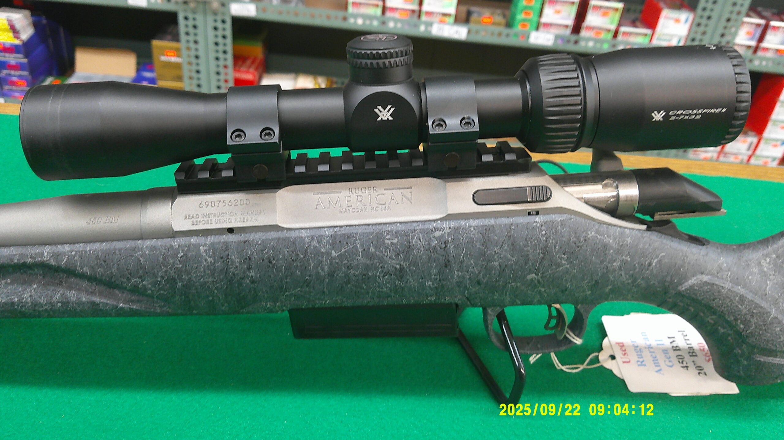 Used Ruger American Gen II 450 BM 20" Barrel - Image 5