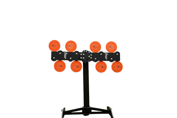 Precision Target Doc Ock 8 Target Spinning Plate Rack - 3/8" AR500