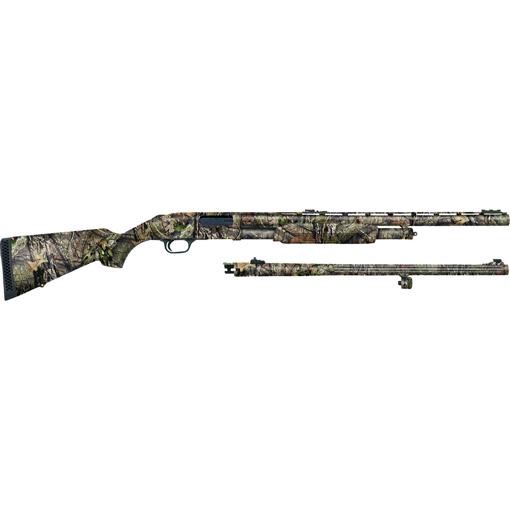 Mossberg 500 Combo Deer/Turkey Shotgun 12 ga 24" Barrels (Two Barrels)(53270)