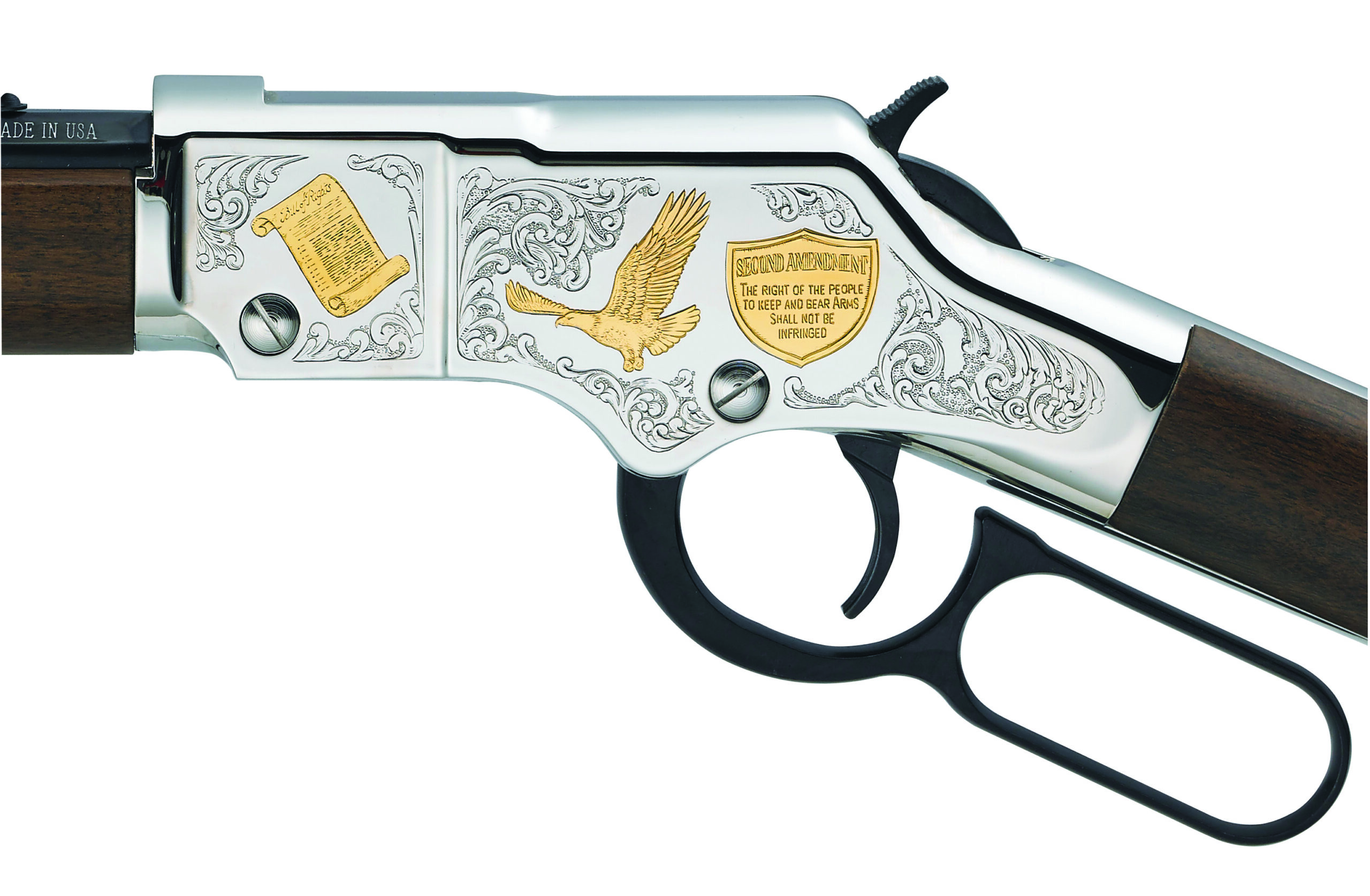 Henry H004SAT NRA Second Amendment Edition 22 LR - Image 2
