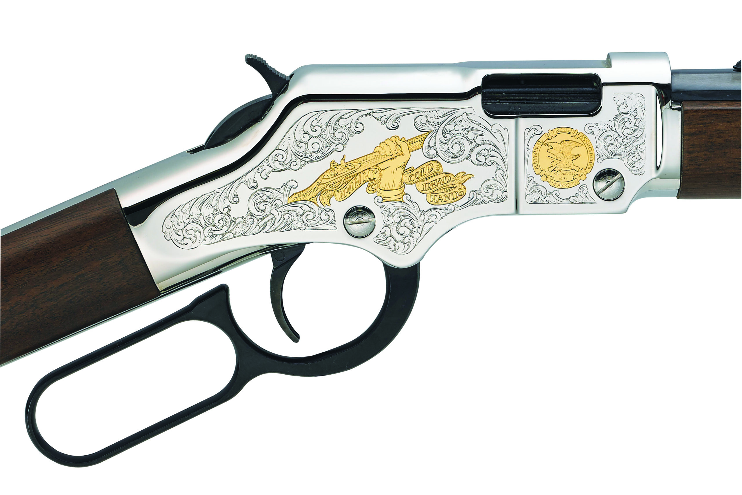 Henry H004SAT NRA Second Amendment Edition 22 LR - Image 3