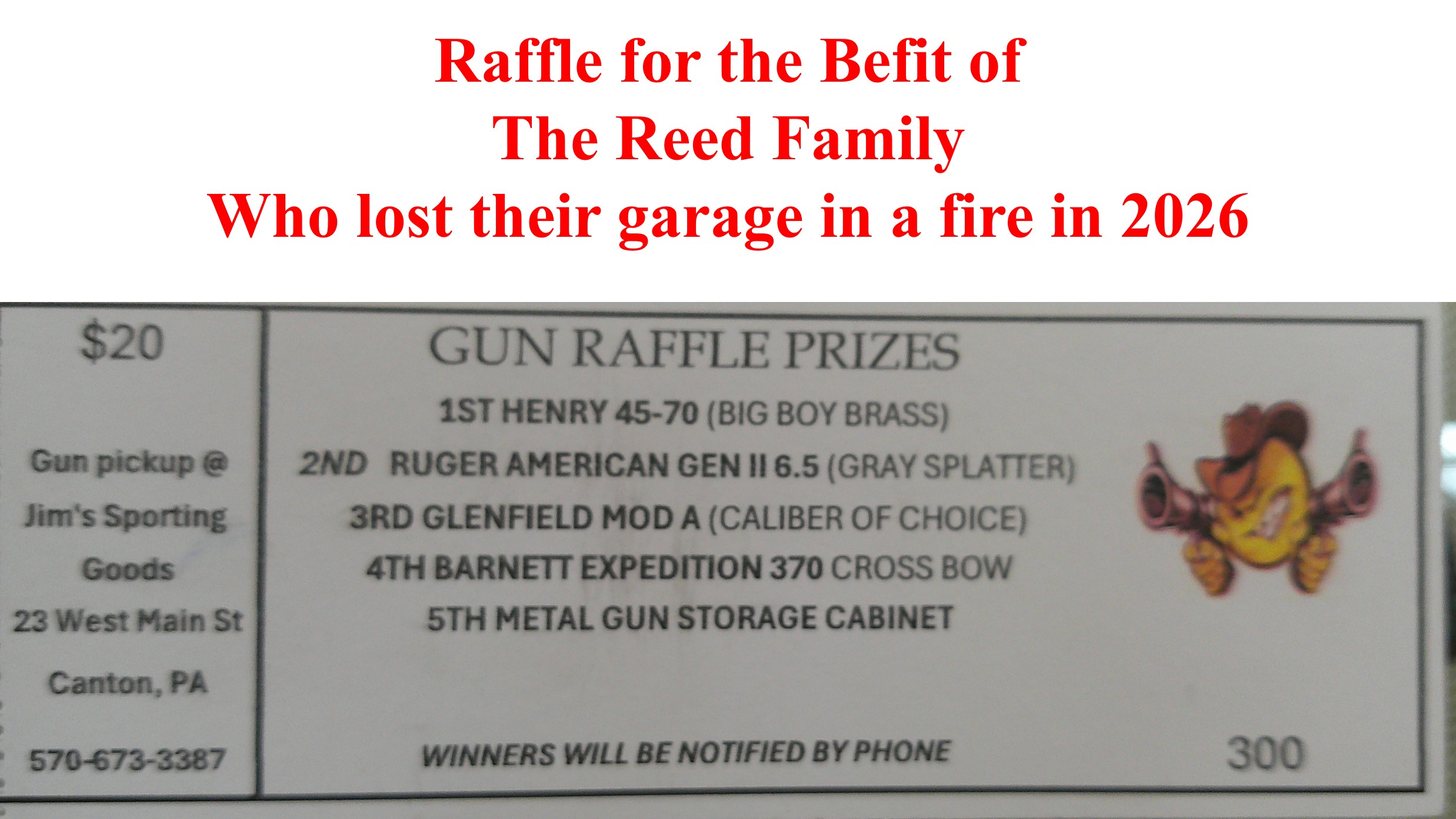 reed raffle