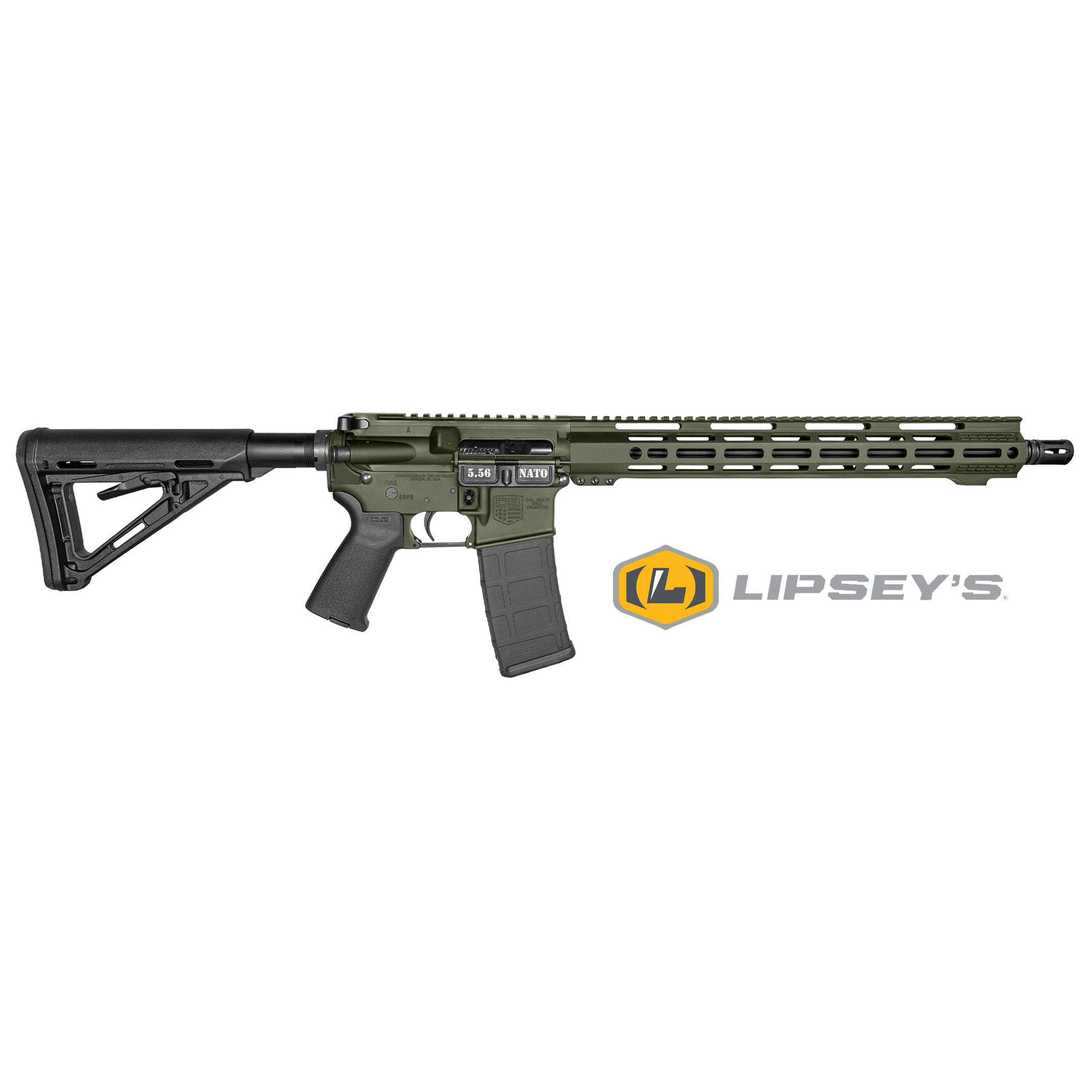 Diamondback DB17 5.56mm, 16" barrel (DB171BK103)