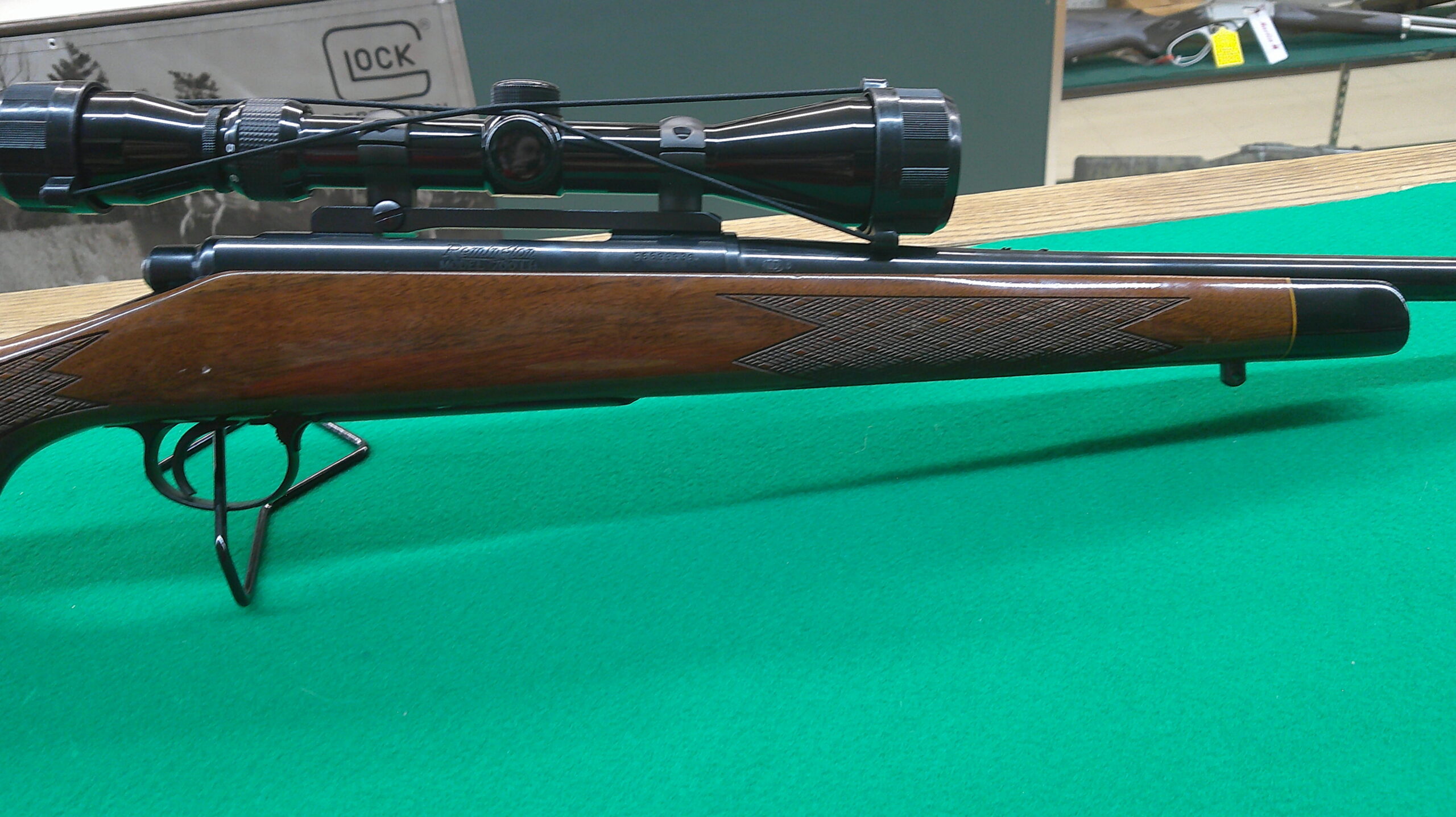 Used Remington Mod 700 Left Hand 30-06 w/Tasco 3-9x40 scope 22" Barrel - Image 11