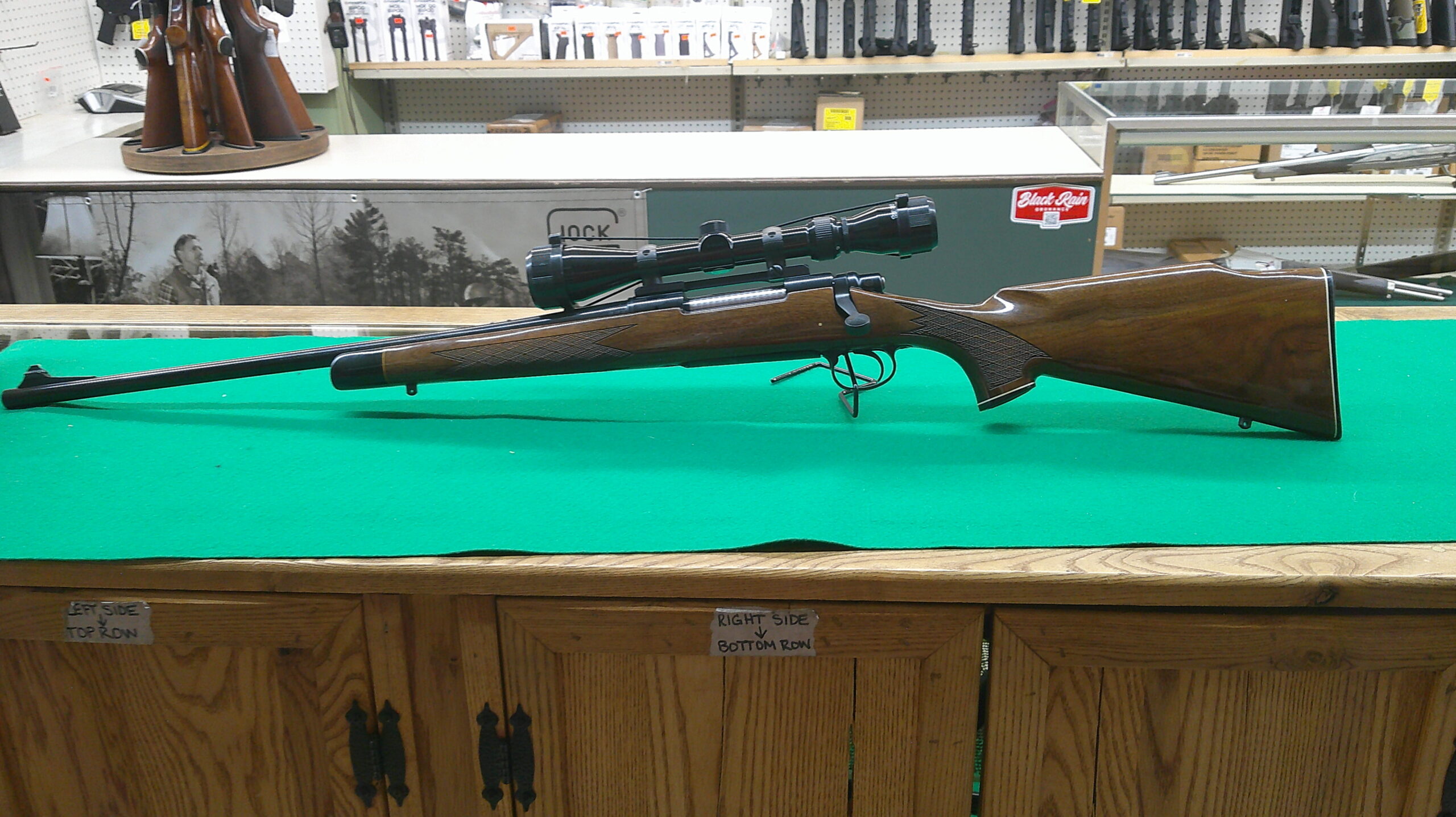 Used Remington Mod 700 Left Hand 30-06 w/Tasco 3-9x40 scope 22" Barrel